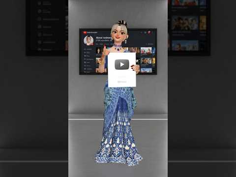 Sabiya Acu Studio Character Youtube Silver Play Button Sabiya Indian Fashion