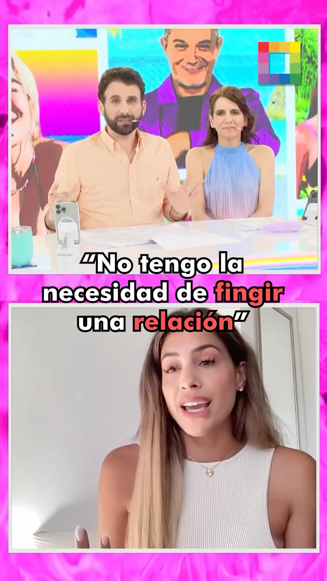 Milett Figueroa: “No tengo la necesidad de fingir una relación”#AmorYFuego #MilettFigueroa #Tinelli