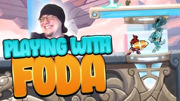 Playing BrawlBall With Brawlhalla Developer Foda