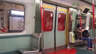 (The full journey)Part 1 Hong Kong MTR MLR train(E110)(2110) Hung Hom to Tai Po Market