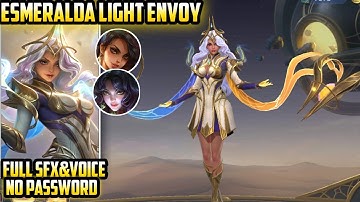 New Script Skin Esmeralda Collector No Password | Full Effect & Voice - Mobile Legends