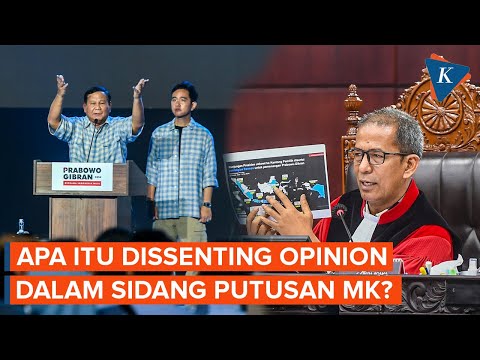 3 Hakim MK Sampaikan ‘Dissenting Opinion’, Apa Itu? Ini Penjelasannya