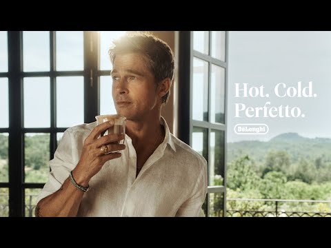 Hot. Cold. Perfetto. | Brad Pitt x De’Longhi
