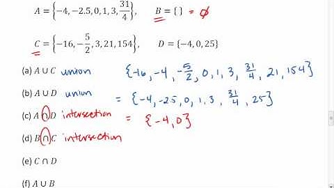 PC 1.2 (5 of 5) Union and Intersection