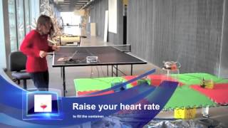 TastyBeats
TastyBeats is an interactive installation that explores fluidic edible representation of physical activity by engaging participants in a fluidic spectacle of creating sports drink that match their heartbeats.
TastyBeats is a research project from the Exertion Games Lab at RMIT University in Melbourne, Australia. http://exertiongameslab.org/projects/tastybeats
Music A Cheerful Mix by FreeInstrumentalMusic
Available at ccMixter.org http://ccmixter.org/files/FreeInstrumentalMusic/43270
Under CC BY license http://creativecommons.org/licenses/by/3.0/ TastyBeats
