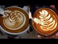 Amazing Latte Art Tutorials 2020. Swan. Tulip. Angel. Уроки Латте Арт #4