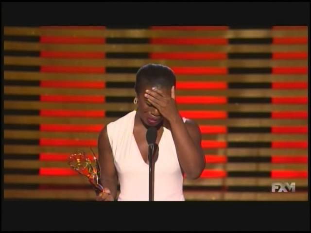 Uzo Aduba wins Emmy Award for Orange Is the New Black (2014)