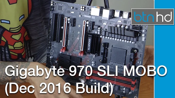 Gigabyte GA-970-Gaming SLI ATX AM3+/AM3 MOBO Unboxing & Installation! (December 2016 PC Build)