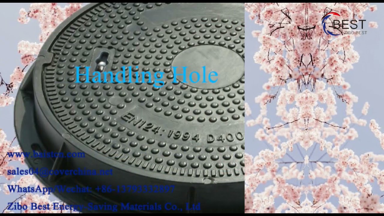 SMC manhole cover CO600mm D400