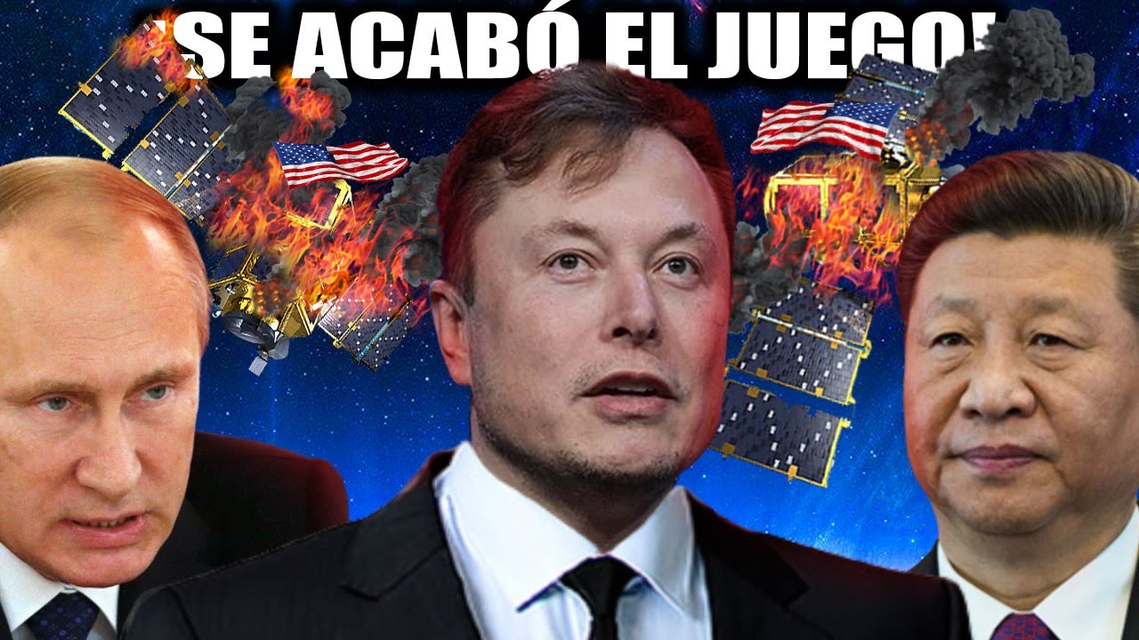 Rusia Y China ACABAN DE VOLAR LOS satélites SpaceX DE Elon Musk - YouTube