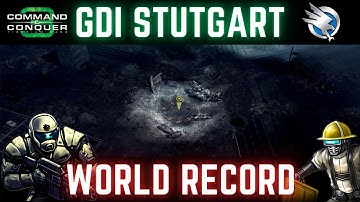 C&C3 Tiberium Wars GDI Stuttgart [Hard, Any%] WORLD RECORD