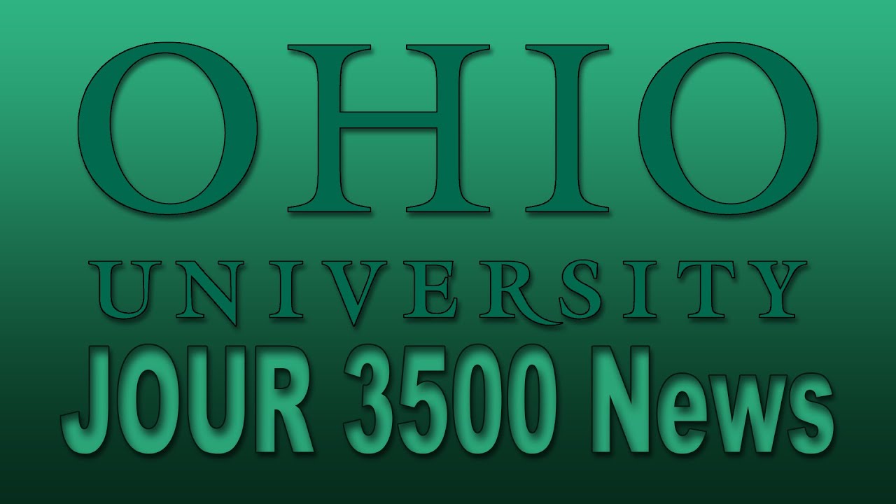 Broadcast News: Students' first newscasts, Fall 2024 (1 of 3)