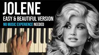 How To Play Jolene by Dolly Parton on Piano (EASY)
