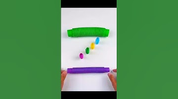 Pop Tube ASMR Relaxing DIY Video 116 | Mini Pop Tube Robot Sounds Video #Pop #Tube #asmr