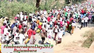 #ImbonerakureDay Marche des Imbonerakure en province Bujumbura en présence du SG