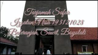 Tarjamah Safar 'Baleranjah, Sawit, Boyolali'