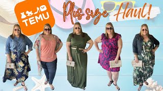 PLUS SIZE TEMU FASHION HAUL | REVIEW & TRYON | SUMMER 2024