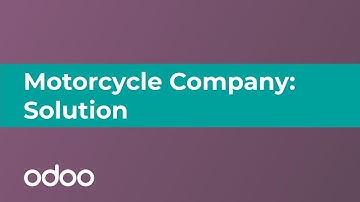 Motorcycle Company: Solution | Odoo Use Cases