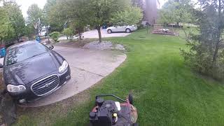 Wet/Tall Grassing Mowing (Part #4) (With Music)