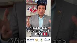 CONGRESO CILA - PANAMA 2023 / SALUDO DE ASPAI A ACOBIR POR SU 50 ANIVERSARIO