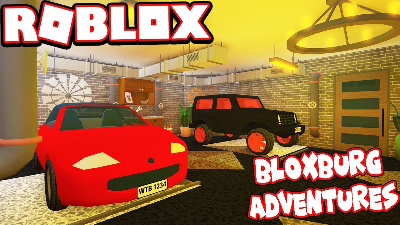 pic Bloxburg Garage Workshop industrial garage tutorial bloxburg adventures...