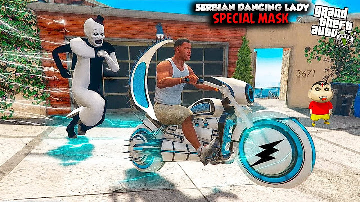 Franklin And Shichan Stealing Serbian Dancing Lady Fastest Bike In GTA 5 Telugu | #gta5
