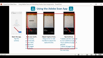 Using Adobe Scan to Create PDF Files and Uploading Them to Blackboard