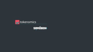 Tokenomics 101 Diagram Walkthrough: The Sandbox