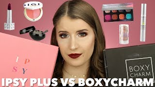 BOXYCHARM VS IPSY GLAM BAG PLUS | NOVEMBER 2019 UNBOXING
