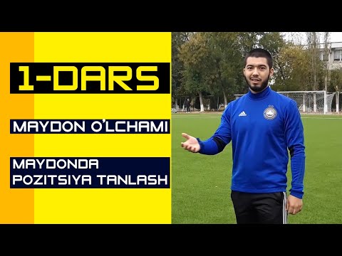 Video: Standart Futbol Maydonining O'lchamlari Qanday