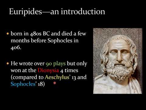 Introduction to EURIPIDES