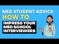 Premed interview advice from accepted medical students how to impress your med school interviewers