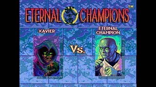 Eternal Champions - Xavier Playthrough/Longplay [Sega Genesis/Mega Drive] [60 FPS] screenshot 4