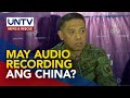 Record ng umano&#39;y phone call, hindi magpapatunay sa &#39;new model&#39; claim ng China - Gen. Brawner