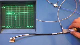 Experiments with a 0.5 to 20 GHz Directional Coupler from Werbel Microwave,  Antenna SWR Measurement