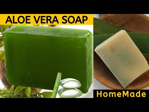 How To Make Aloe Vera Soap At Home | Vedaoils | DIY Aloe Vera Homemade Soap