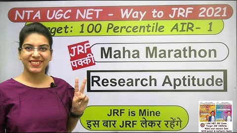 Maha Marathon | Research Aptitude | Way to JRF | Paper 1 | by Navdeep Kaur
