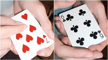 NO CAMERA TRICK !! INSANE Color Change  Tutorial (Card Tricks)