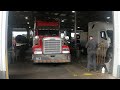 Truckin Vlog #22 Wildwood truck wash. Freightliner classic gets inspected plus oil change.