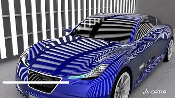 CATIA Creative Design: Surface Refinement on the 3DEXPERIENCE Platform