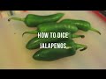 How to dice jalapenos  cooksmarts
