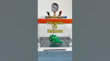 Episode 13/Test-Balloon VS Vacuum #Experiment #Vacuum #Science #Physics #Research