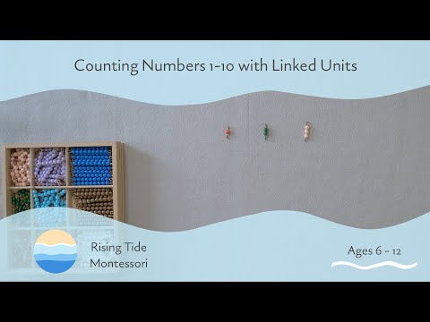 Counting Numbers 1-10 with Linked Units