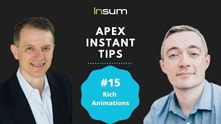 APEX Instant Tips #15: Rich Animations in your APEX application screenshot 1