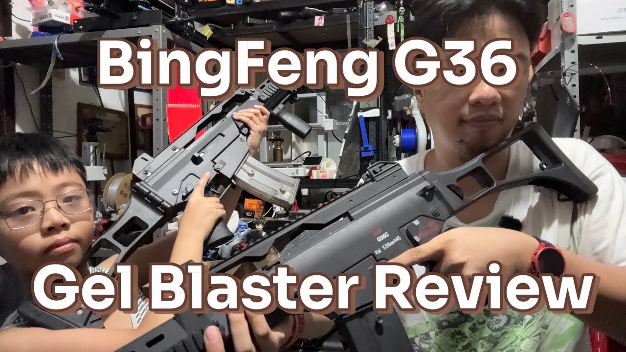 BingFeng G36 Gel Blasters TOY Review - YouTube