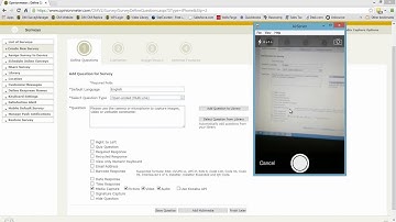 Learn now to record Images, Video & Audio within Mobile Surveys