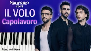 IL VOLO - Capolavoro | Sanremo 2024 | Piano Cover | Italy 🇮🇹 Eurovision 2024