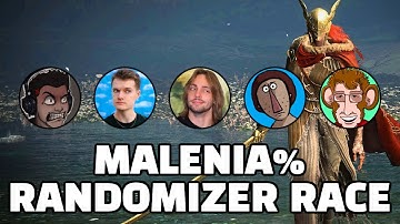 We Did a RANDOMIZER Race to BEAT MALENIA...