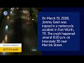 Jeremy Gwin Injured in Motorcycle Accident on I-30 Near Merrick Street in Fort Worth