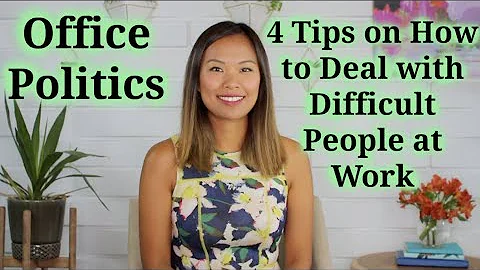 Office Politics - How to Deal with Difficult People at Work - DayDayNews